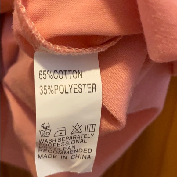 NWOT Super cute pink top with heart. - Picture 4 of 5